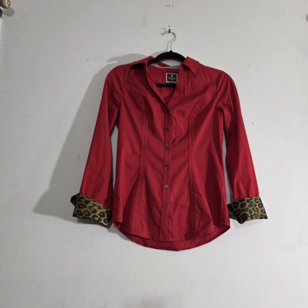 Express Red Essential Shirt